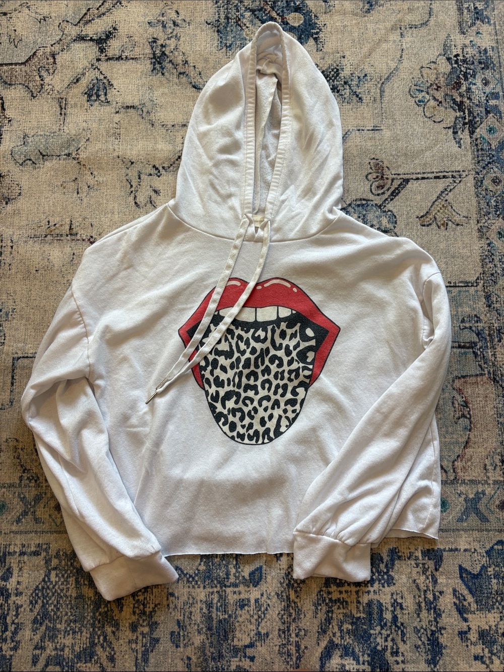 Altar'd State cream fleece pullover